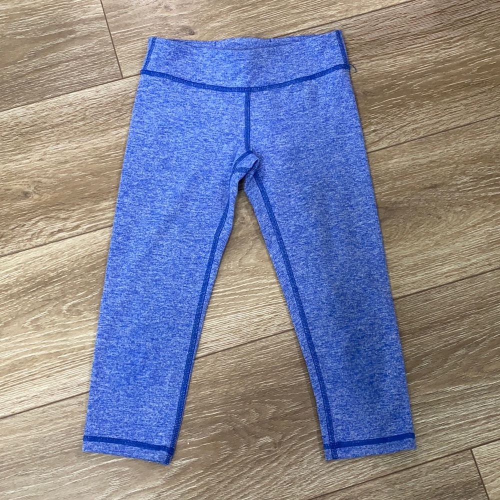 Cropped Blue Ivivva Leggings